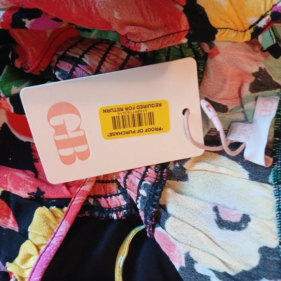 GB Dillards Summer Flower Strappy Dress - Picture 5 of 5